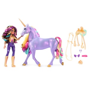 Unicorn Academy Set Sophia Si Wildstar Lumina De Curcubeu - Img 2