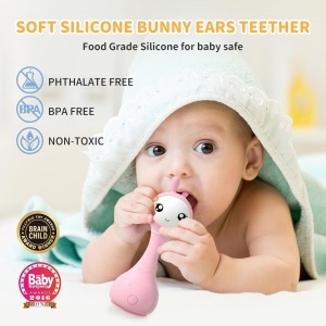 Alilo Smarty Bunny - Iepuras interactiv pentru bebelusi, roz, RO/EN - Img 3