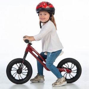 Balance bike Qplay Racer Rosu - Img 4