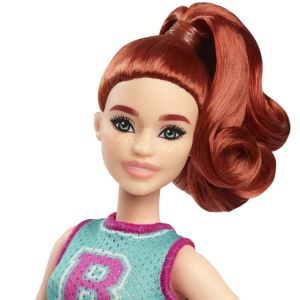 Barbie Fashionistas Papusa Barbie Roscata Majoreta - Img 4