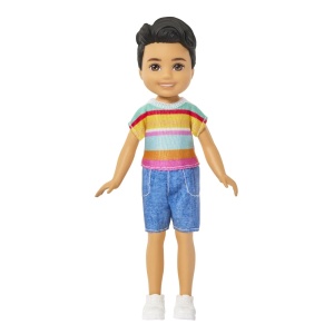 Barbie Papusa Chelsea Baiat Brunet Cu Ochi Caprui - Img 5