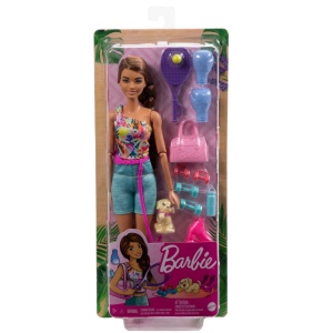 Barbie Set De Joaca Cu Accesorii Papusa Barbie Sportiva - Img 2