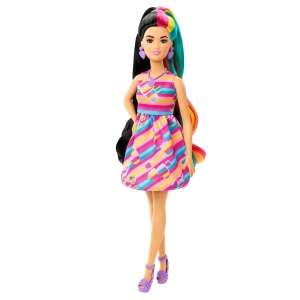 Barbie Totally Hair Papusa Barbie Bruneta - Img 6