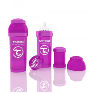 Biberon Twistshake Anti - Colici 260 m Violet - Img 1
