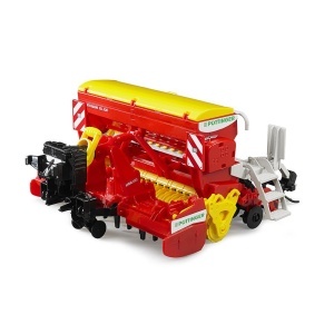 Bruder - Accesorii - Grapa Cu Semanatoare Pottinger Vitasem 302 Add - Img 3