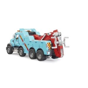 Bruder Camion MACK Granite pentru tractari grele cu lumina si sunet - Img 4