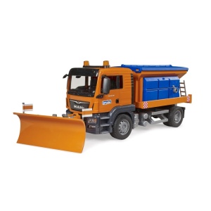 Bruder utilaj zapada Man TGS cu plug - Img 2