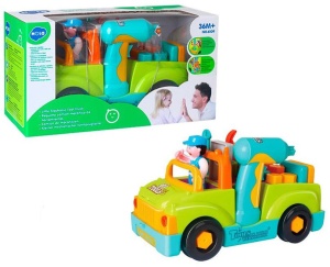 Camionul Plin Cu Scule Al Micului Mecanic Cu Lumini Si Sunete - Img 2