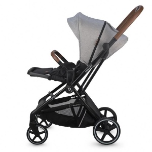 Carucior modular 2in1 Coccolle Saliara Greystone+Cos auto 0-13 kg gb Idan Satin Black - Img 8