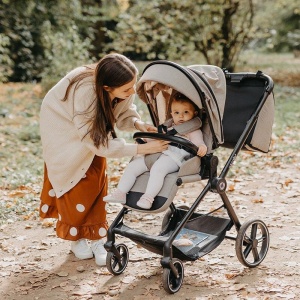 Carucior modular 3in1 Coccolle Lissia Moss Green+Scoica auto iSize Coccolle Knox Greystone - Img 2