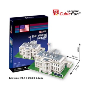 Cubic Fun - Puzzle 3D Led Casa Alba 151 piese - Img 3