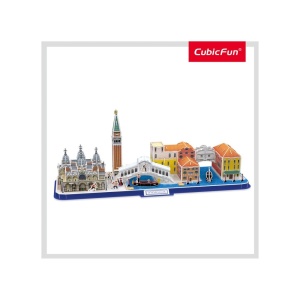Cubin Fun - Puzzle 3D Venetia 126 Piese - Img 2
