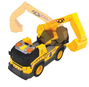 Dickie Camion Cu Excavator Cu Sunete Si Lumini 30Cm - Img 5