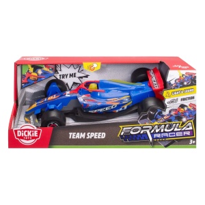 Dickie Toys Formula Racer Masina Team Speed Cu Lumini Si Sunete Scara 1 La 24