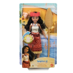 Disney Princess 2 Set Papusa Vaiana Muzicala Cu Accesorii
