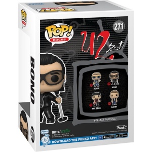Figurina Funko Pop! Rocks: U2 ZooTV Bono, 9 cm - Img 4
