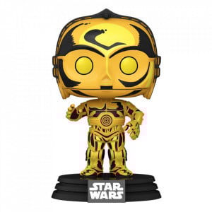 Figurina Funko POP! Star Wars: Retro Series - droid C-3PO, 9 cm - Img 1