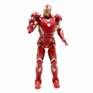 Figurina interactiva premium Iron Man, lumini, sunete si fraze, 25 cm - Img 1