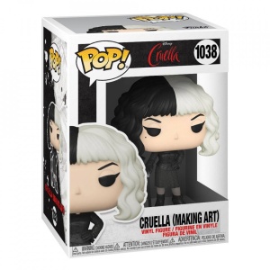 Figurina Vinyl Funko Pop! Disney - Cruella (Making Art), 9 cm - Img 2