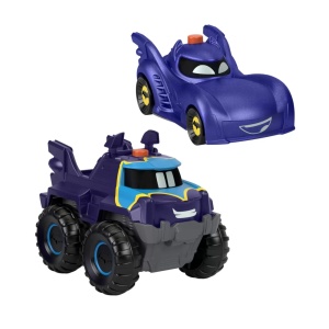 Fisher Price Batwheels Set 2 Masinute Cu Lumini Scara 1:55 - Img 4
