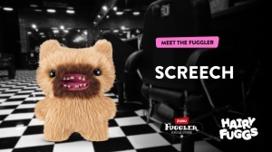 Fuggler - Jucarie de plus, 23 cm - Ciudateii cu par, Screech - Beard - Blonde - Img 2