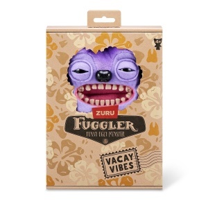 Fuggler - Jucarie de plus, 23 cm - Ciudateii in vacanta, Greedy Grinner - purple - Img 8