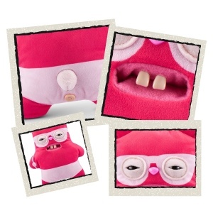 Fuggler - Jucarie de plus, 23 cm - Ciudateii in vacanta, Rabid Rabbit - red - Img 3