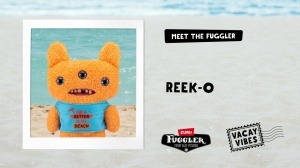 Fuggler - Jucarie de plus, 23 cm - Ciudateii in vacanta, Reek-O - orange - Img 5