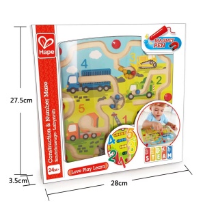 Hape Labirint Magnetic Constructii Si Numere - Img 11