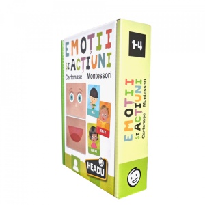Headu Montessori - Carti Emotii Si Actiuni In Romana - Img 2