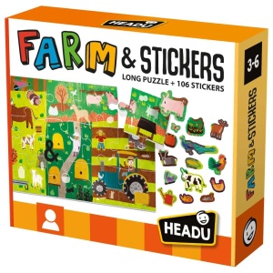 Headu Teacher Tested - Puzzle Ferma Cu Stickere - Img 3