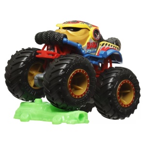 Hot Wheels Monster Truck Masinuta Bash Zilla Scara 1:64 - Img 4