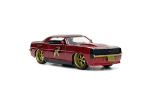 Jada Batman Set Figurina Robin Si Masinuta Metalica Chevrolet Camaro 1967 Scara 1:32 - Img 2