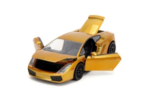 Jada Fast Furious Masinuta Metalica Lamborghini Gallardo Auriu Scara 1 La 24 - Img 2