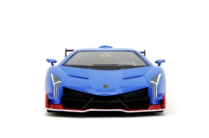 Jada Set Figurina Ariciul Sonic Si Masinuta Metalica Sonic Lamborghini Veneno Scara 1 La 24 - Img 3