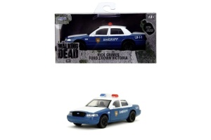 Jada The Walking Dead Rick Crimes Masinuta Metalica Ford Crown Victoria Scara 1:32 - Img 6