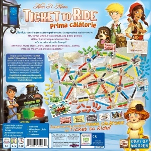 Joc de societate Ticket To Ride Prima Calatorie, limba romana - Img 3