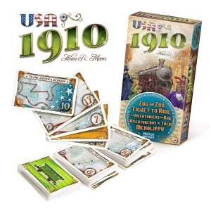 Joc de societate Ticket to Ride USA 1910, limba engleza - Img 2