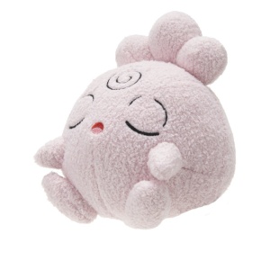 Jucarie de plus Pokemon, model Lgglybuff adormit, 13 cm - Img 3