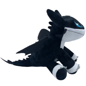 Jucarie din plus Thunder, How to train your dragon, 34 cm - Img 2