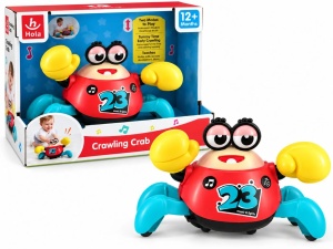 Jucarie Interactiva Crab Cu Muzica Si Lumini - Img 4