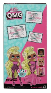 L.O.L. Surprise! Omg Lady Diva Papusa Fashionista Cu Accesorii - Img 7