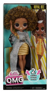 L.O.L. Surprise! Omg Royal Bee Papusa Fashionista Cu Accesorii - Img 2