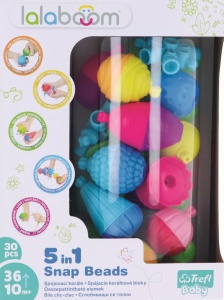 Lalaboom Joc De Dezvoltare Bebe Montessori 30 Piese - Img 2