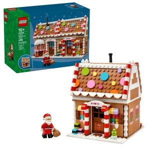 LEGO Seturi emblematice - Casa festiva din turta dulce (40809)