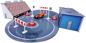 Maisto Fresh Metal 100 Set Pista De Curse Cu 1 Masina Inclusa - Img 2