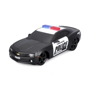 Maisto Motosounds Masinuta Chevrolet Camaro Ss 2010 De Politie Cu Sunete Si Lumini Scara 1 La 24 - Img 4