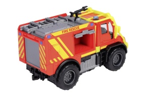 Majorette Masina Metalica De Pompieri Mercedes Unimog U530 Scara 1 La 43 - Img 2