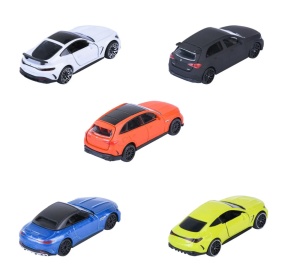 Majorette Set 5 Masinute Metalice Mercedes Amg 7.5Cm - Img 2
