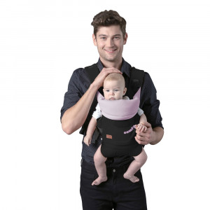 Marsupiu Chipolino Comfy black pink - Img 3